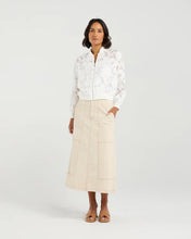 Load image into Gallery viewer, ET ALIA SKYLAR BOMBER IVORY FLORALS