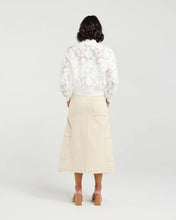 Load image into Gallery viewer, ET ALIA SKYLAR BOMBER IVORY FLORALS
