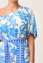 Load image into Gallery viewer, ONCE WAS JUNO TOP AZURE MOSAIC