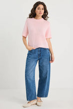 Load image into Gallery viewer, STORIES BE TOLD COUNTESS BLUSH SOFT KNIT TEE