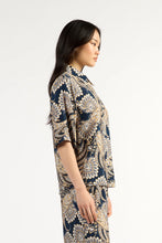 Load image into Gallery viewer, TUESDAY HUGO SHIRT NAVY PAISLEY