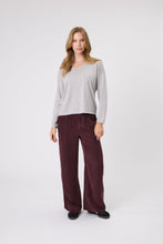 Load image into Gallery viewer, MARLOW ENCORE SCOOP NECK KNIT GREYMARLE