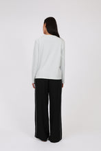 Load image into Gallery viewer, MARLOW UNO RIB LONGSLEEVE TEE CORNFLOWER STRIPE