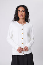 Load image into Gallery viewer, MARLOW EMBER CARDIGAN CHALK