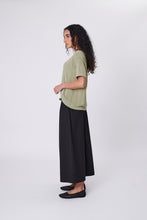 Load image into Gallery viewer, MARLOW EMBER KNIT TEE CELERY