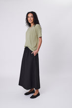 Load image into Gallery viewer, MARLOW EMBER KNIT TEE CELERY