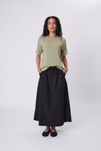 Load image into Gallery viewer, MARLOW EMBER KNIT TEE CELERY