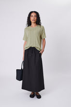 Load image into Gallery viewer, MARLOW EMBER KNIT TEE CELERY