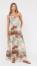 Load image into Gallery viewer, MINK PINK VANYA ONE SHOULDER DRESS DARK TEAL