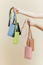 Load image into Gallery viewer, KAREN WALKER FILIGREE PHONE POUCH BLUE