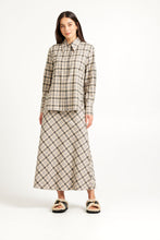 Load image into Gallery viewer, TUESDAY FLUID SKIRT SOFT PLAID