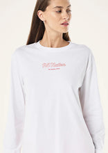 Load image into Gallery viewer, P.E NATION FORMATION LONG SLEEVE TEE OPTIC WHITE
