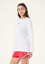 Load image into Gallery viewer, P.E NATION FORMATION LONG SLEEVE TEE OPTIC WHITE