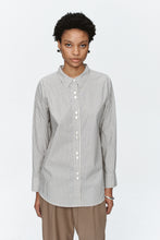 Load image into Gallery viewer, MARLE FOUNDATIONS SHIRT EUCALYPTUS STRIPE