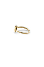 Load image into Gallery viewer, STOLEN GIRLFRIENDS CLUB GOLD HEART IS FULL MINI RING