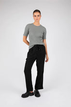 Load image into Gallery viewer, MARLOW REIGN RIB KNIT TEE SAGE
