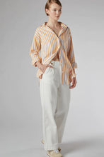 Load image into Gallery viewer, DRICOPER FINLEY LOOSE SHIRT YELLOW STRIPE
