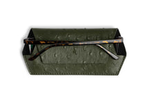 Load image into Gallery viewer, FOX &amp; LEO GLASSES CASE OLIVE
