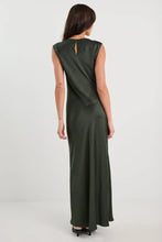 Load image into Gallery viewer, GEORGIA ZOE FRUITION FOREST SATIN BIAS MAXI DRESS