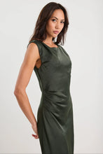 Load image into Gallery viewer, GEORGIA ZOE FRUITION FOREST SATIN BIAS MAXI DRESS