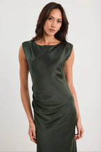 Load image into Gallery viewer, GEORGIA ZOE FRUITION FOREST SATIN BIAS MAXI DRESS