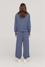 Load image into Gallery viewer, TAYLOR FLUCTUATE SWEATER MIDNIGHT/IVORY