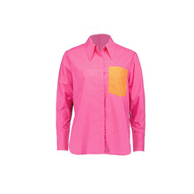 Load image into Gallery viewer, TUESDAY GEORGE SHIRT PINK ORANGE
