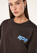 Load image into Gallery viewer, P.E NATION GLIDE OVERSIZED TEE COFFEE