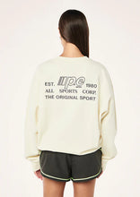 Load image into Gallery viewer, P.E NATION GLIDE SWEAT WHISPER WHITE