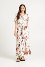 Load image into Gallery viewer, TUESDAY GODET SHIRT DRESS VINTAGE FLORAL
