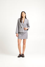 Load image into Gallery viewer, TUESDAY GOLDIE MINI SKIRT SILVER