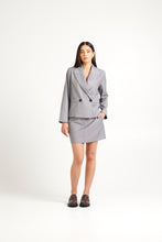 Load image into Gallery viewer, TUESDAY GOLDIE MINI SKIRT SILVER