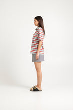 Load image into Gallery viewer, TUESDAY GOLDIE MINI SKIRT SILVER