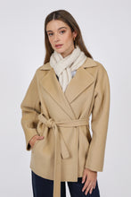 Load image into Gallery viewer, MARLOW GROVE WOOL COAT HONEY