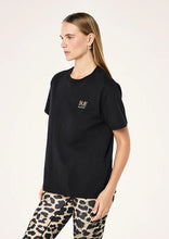 Load image into Gallery viewer, P.E NATION HEADS UP 2.0 TEE BLACK/LEOAPRD