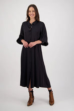 Load image into Gallery viewer, BRIARWOOD HOLLIE VISCOSE DRESS BLACK