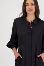 Load image into Gallery viewer, BRIARWOOD HOLLIE VISCOSE DRESS BLACK