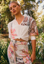 Load image into Gallery viewer, ONCE WAS OLEANDER BLOUSE NAUTILUS BLOOM