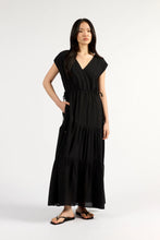 Load image into Gallery viewer, TUESDAY AGNI DRESS BLACK
