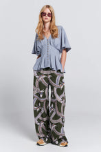 Load image into Gallery viewer, KAREN WALKER FRONTIER TROUSERS OLIVE MULTI