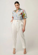 Load image into Gallery viewer, ONCE WAS CORALIE BLOUSE BLOOMSCAPE