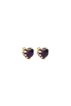 Load image into Gallery viewer, STOLEN GIRLFRIENDS CLUB GOLD LOVE CLAW EARRINGS