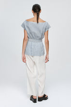 Load image into Gallery viewer, MARLE JUDE TOP BLEU STRIPE