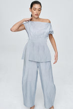 Load image into Gallery viewer, MARLE JUDE TOP BLEU STRIPE