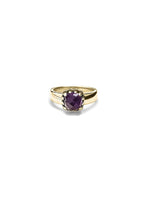 Load image into Gallery viewer, STOLEN GIRLFRIENDS CLUB GOLD BABY CLAW RING AMETHYST