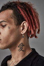 Load image into Gallery viewer, STOLEN GIRLFRIENDS CLUB SILVER LOVE ANCHOR EARRING AMETHYST