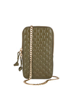 Load image into Gallery viewer, KAREN WALKER MONOGRAM MINI BAG DARK OLIVE