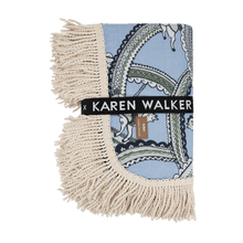 Load image into Gallery viewer, KOLLAB X KAREN WALKER FRINGED PICNIC MAT CAROUSEL