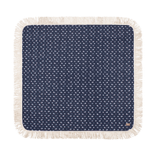 Load image into Gallery viewer, KOLLAB X KAREN WALKER FRINGED PICNIC MAT FLORAL WHALE