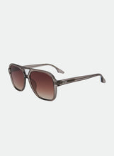 Load image into Gallery viewer, OTRA KORI SUNGLASS TRANS OLIVE/BROWN FADE